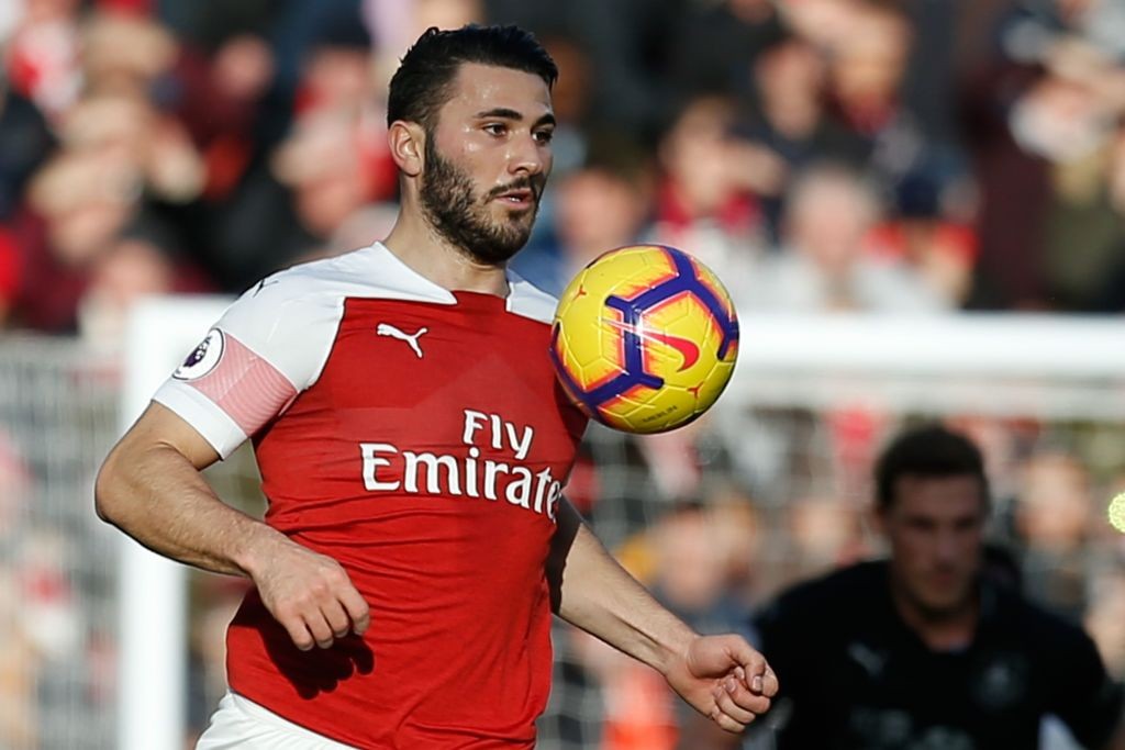 Kolasinac produed a menacing performance against Burnley creating many chances during the game. (Photo courtesy: AFP/Getty)