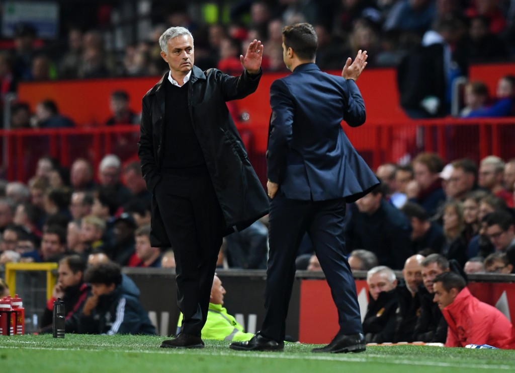 Will Pochettino be replacing Mourinho soon? (Photo by Michael Regan/Getty Images)