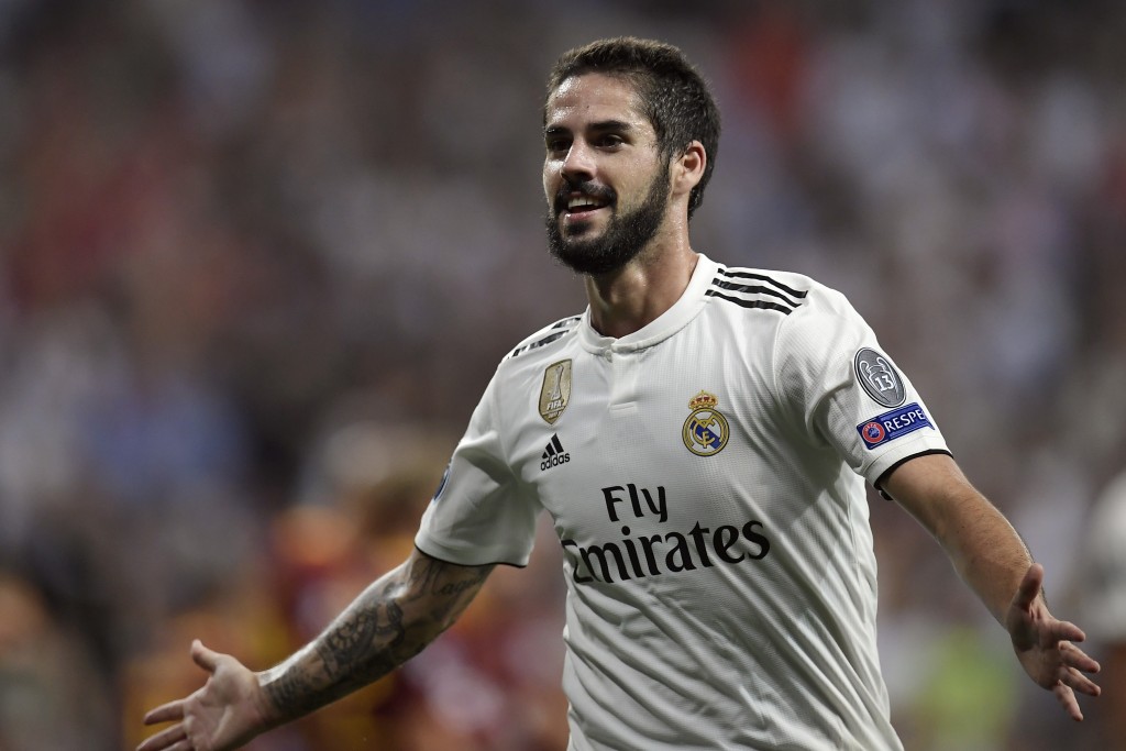 Set to celebrate a move to Chelsea? (Photo by Oscar del Pozo/AFP/Getty Images)
