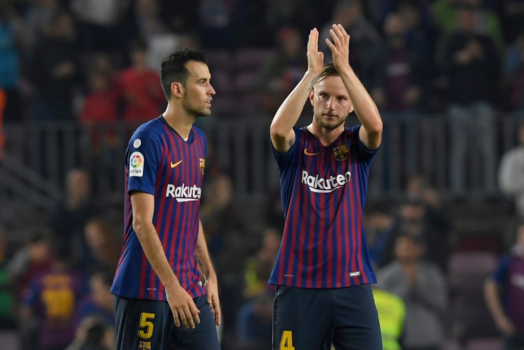 The reliable pairing, in their elements once again. (Photo by Lluis Gene/AFP/Getty Images)