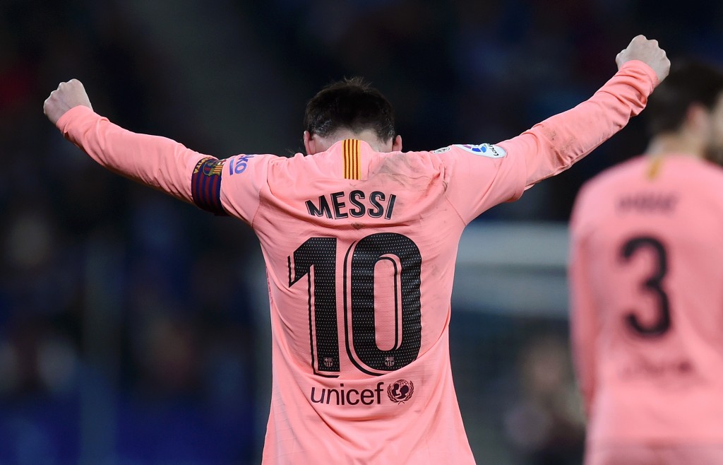 Best player on the night by a country mile (Photo by Alex Caparros/Getty Images)