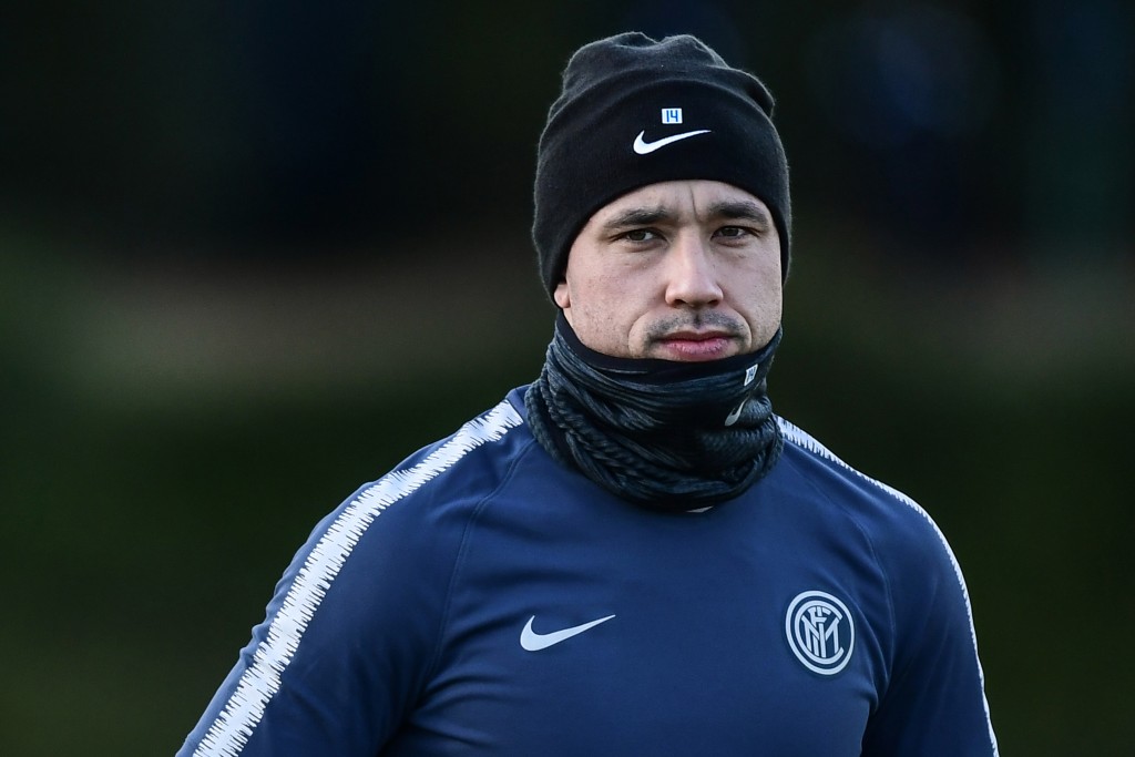 Will Nainggolan come to the party against PSV? (Photo by Miguel Medina/AFP/Getty Images)