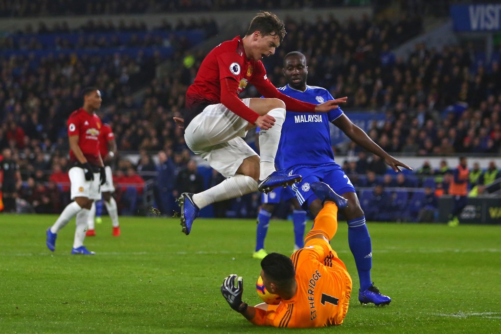 Lindelof impressed (Photo by GEOFF CADDICK/AFP/Getty Images)