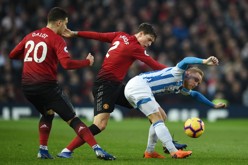 Another positive performance by Lindelof. (Photo by Oli Scarff/AFP/Getty Images)