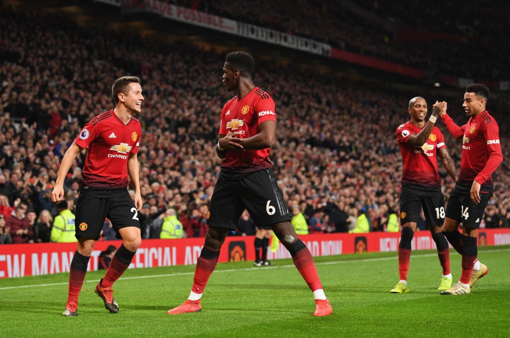 A brilliant assist for an emphatic goal. (Photo by Michael Regan/Getty Images)