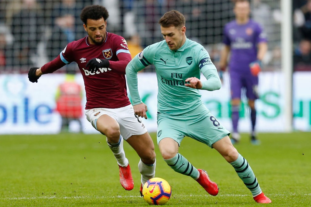 Aaron Ramsey clearly added the missing spark for Arsenal after he came on. (Photo courtesy: AFP/Getty)