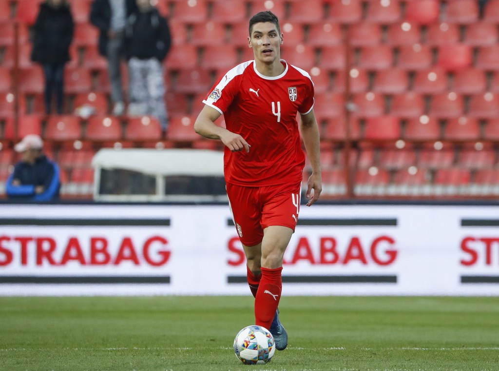 Set to don the red of Manchester United soon? (Photo by Srdjan Stevanovic/Getty Images)
