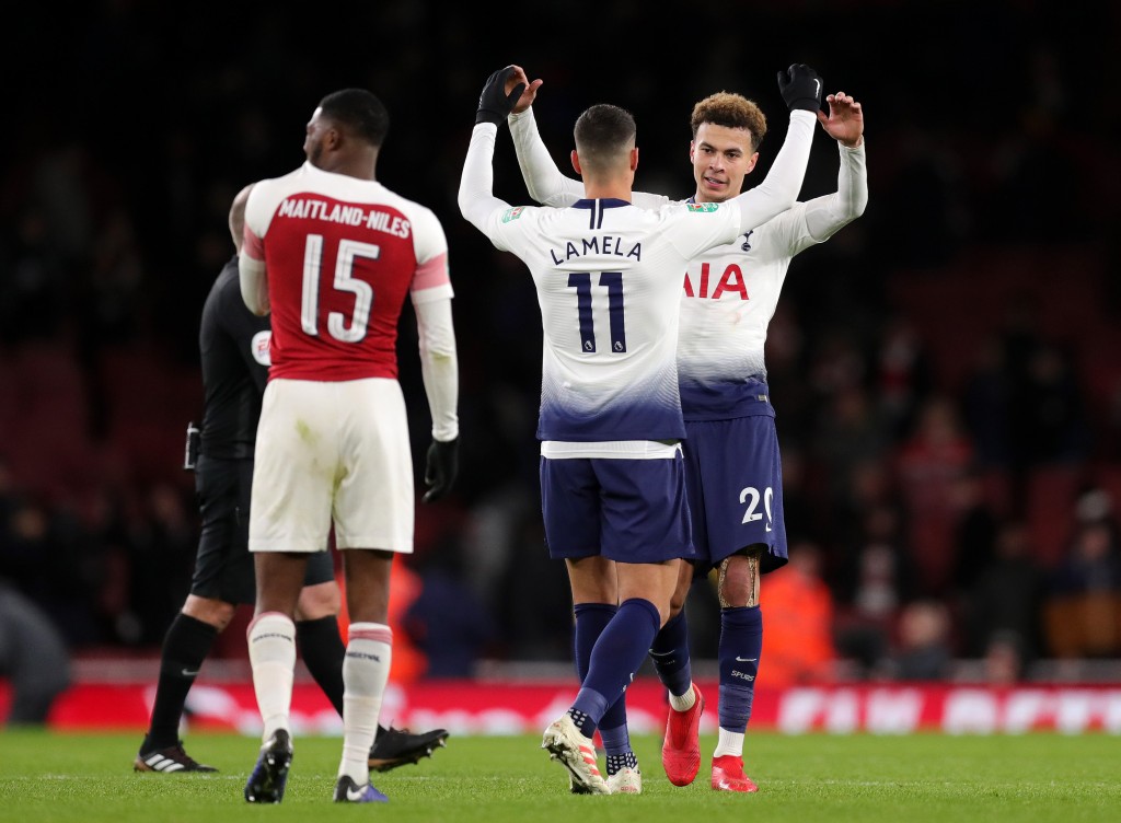 Tottenham progressed through to the Carabao Cup semi-finals on the back of a big win over Arsenal. (Photo by Alex Morton/Getty Images)