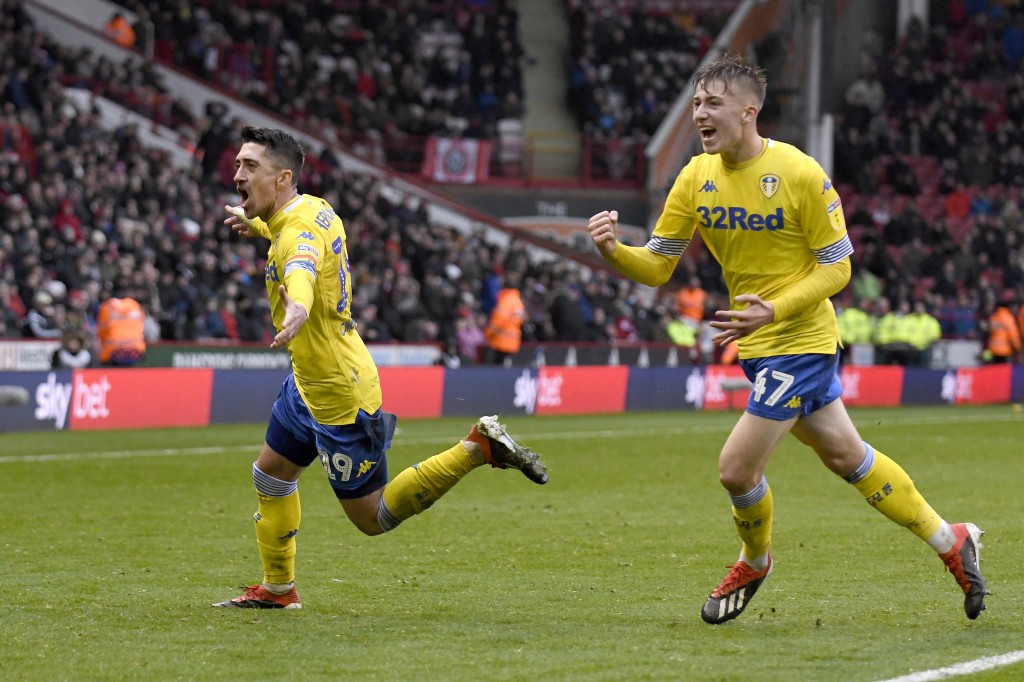 Enjoying a remarkable breakthrough campaign under Marcelo Bielsa at Leeds United. (Picture Courtesy - AFP/Getty Images)