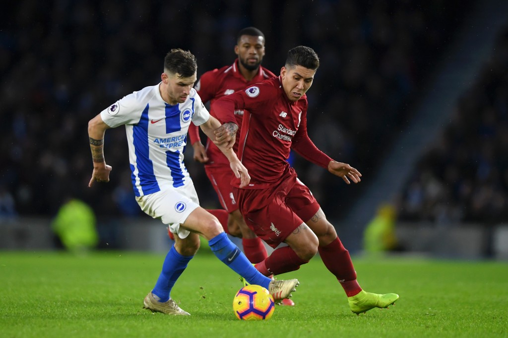 Firmino did not have the best of games on Saturday. (Photo by Mike Hewitt/Getty Images)