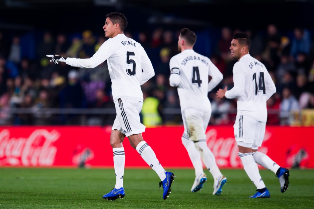 Varane acquitted himself quite well, but Ramos failed to impress. (Photo by Alex Caparros/Getty Images)