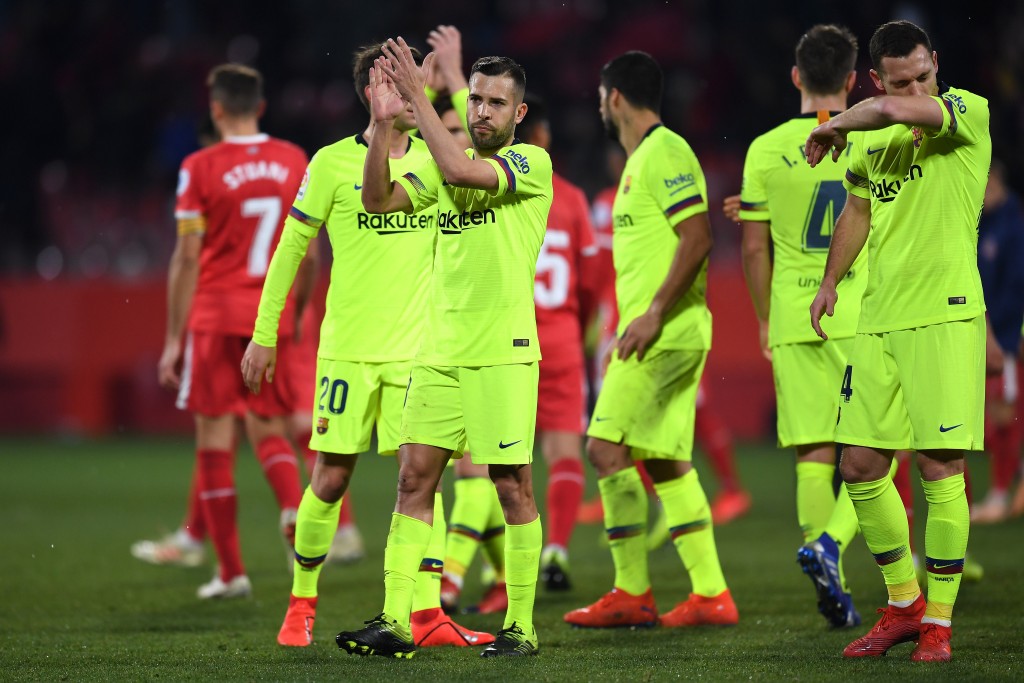 Ernesto Valverde will hope the win over Girona will spur his side on ahead of Wednesday's clash against Sevilla. (Photo by David Ramos/Getty Images)