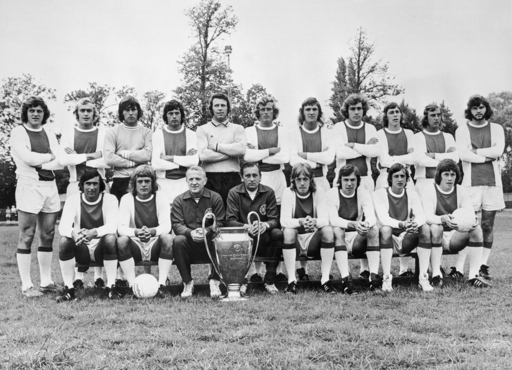 Ajax became an institution of European football in the 1970s. (Photo by Central Press/Hulton Archive/Getty Images)