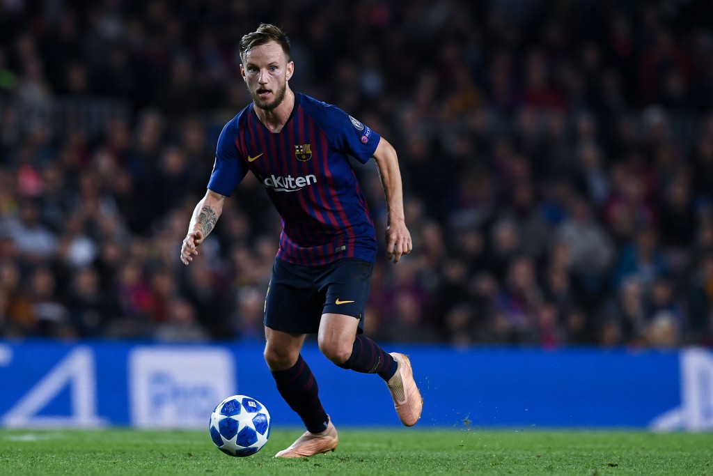 Will Rakitic's time at Barcelona come to an end in the summer with a move to Inter Milan? (Photo by David Ramos/Getty Images)