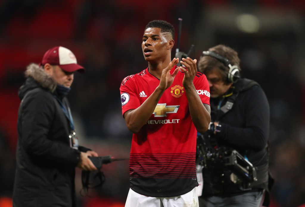 Will Rashford bid adieu to Manchester United to join Barcelona? (Photo by Catherine Ivill/Getty Images)