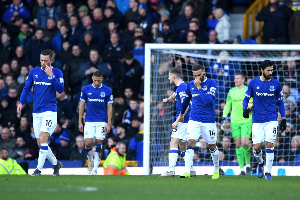 Everton have been unable to find any semblance of consistency of late. (Photo by Gareth Copley/Getty Images)