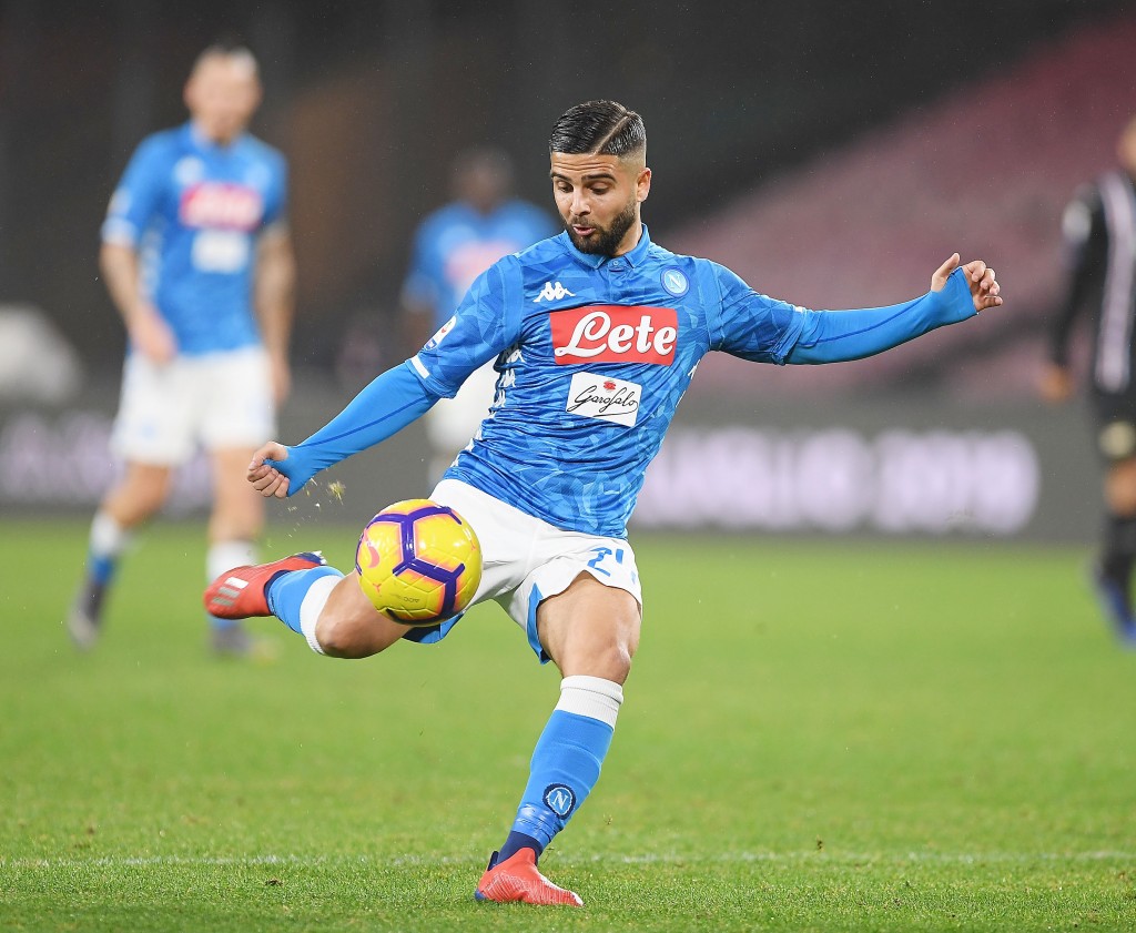 Liverpool have fired the opening shot in their pursuit of Insigne. (Picture Courtesy - AFP/Getty Images)