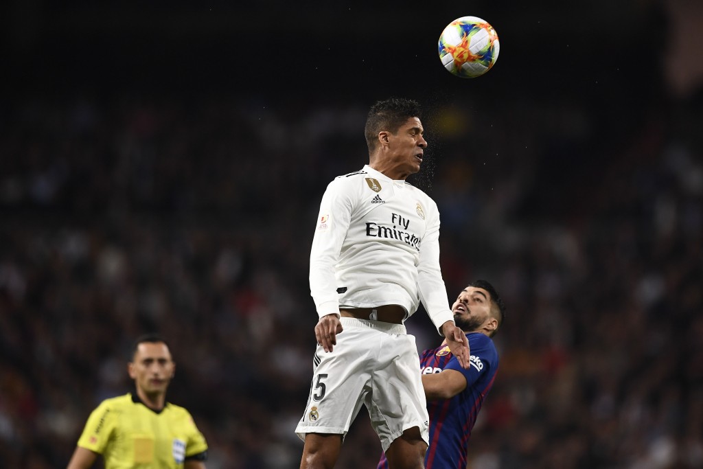 A game of highs and lows for Varane. (Photo by Oscar Del Pozo/AFP/Getty Images)