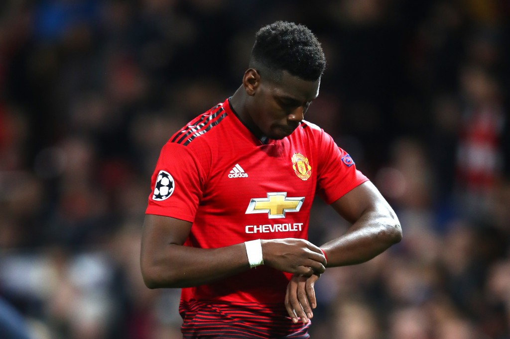 A night to forget for the Manchester United talisman. (Photo by Michael Steele/Getty Images)