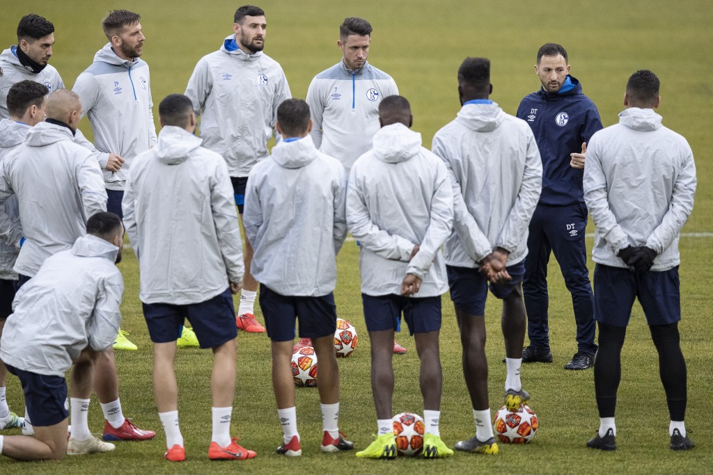 Domenico Tedesco and his men have a daunting task on their hands. (Photo by Maja Hitij/Bongarts/Getty Images)