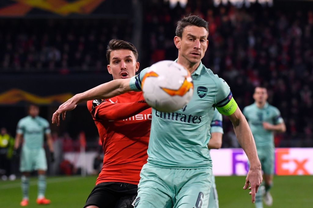 Koscielny was impressive for Arsenal. (Photo courtesy: AFP/Getty)