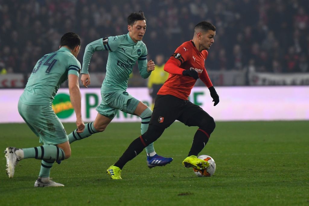Unlucky for Ozil that others around him did not have a good performance. (Photo courtesy: AFP/Getty)