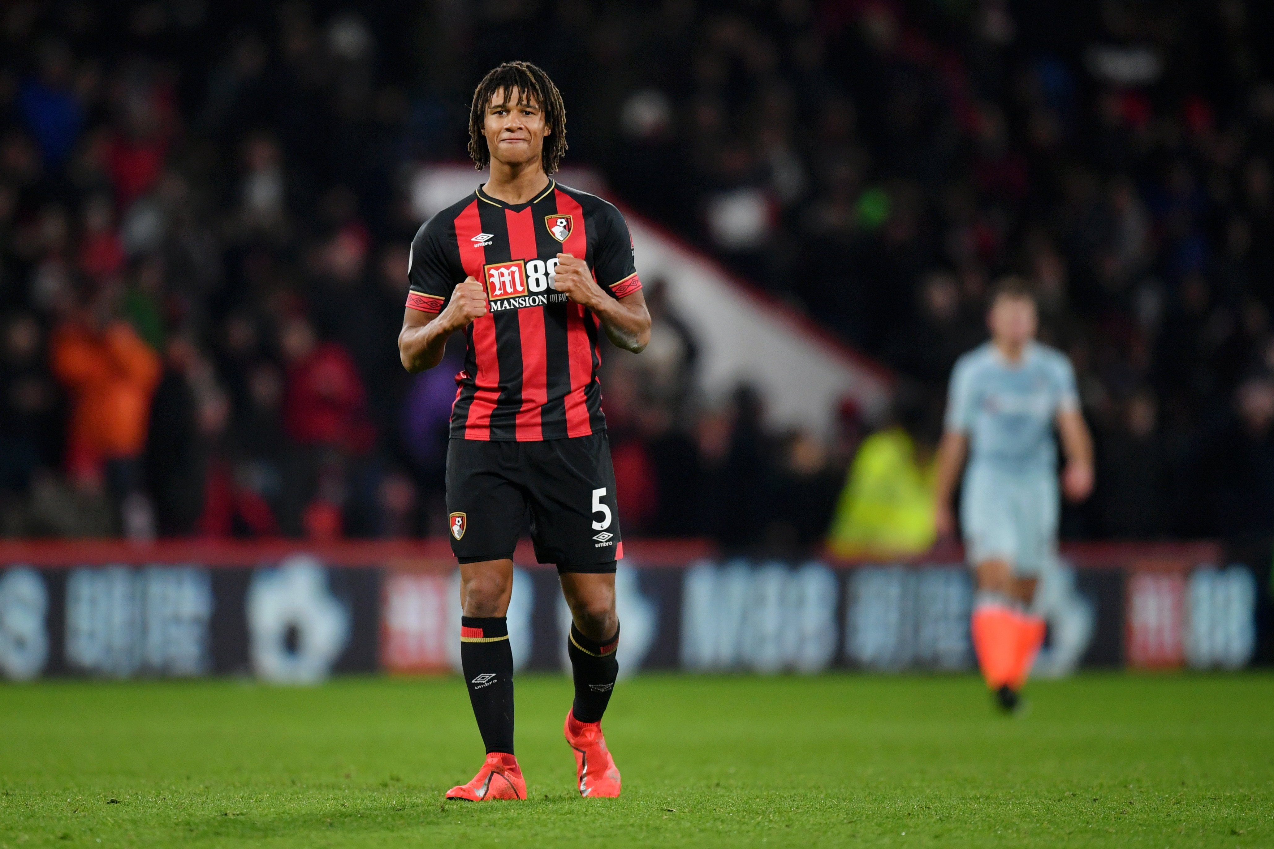 No Ake could spell troub;e. (Photo courtesy: AFP/Getty)