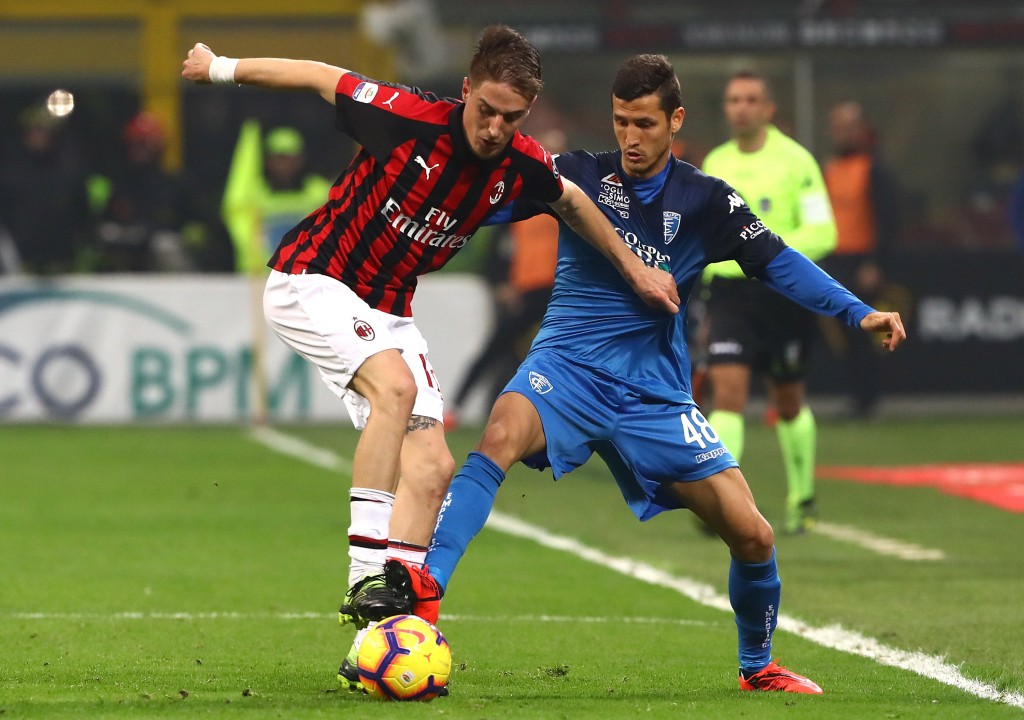 Eager to make an impression. (Photo by Marco Luzzani/Getty Images)