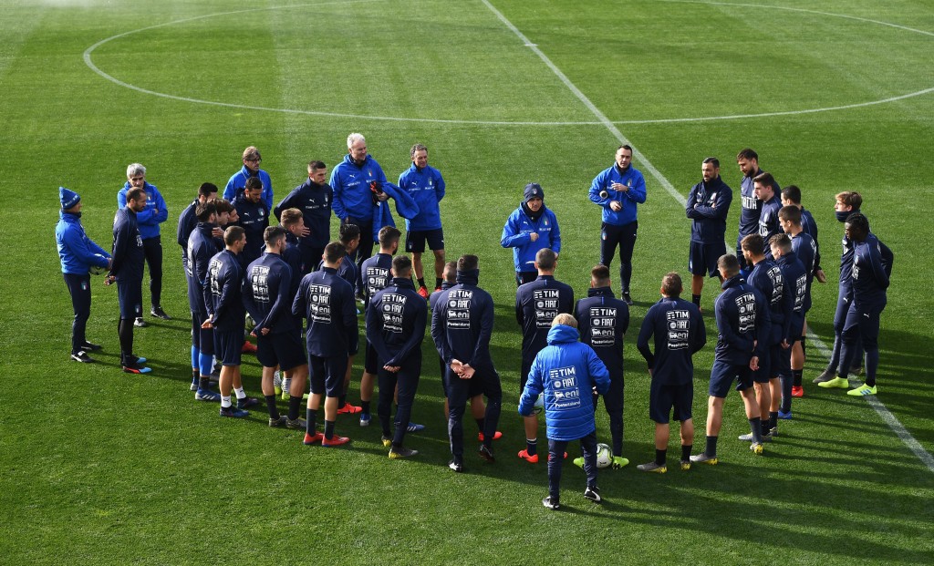 Roberto Mancini will hope to guide his squad to successfully qualifying for the UEFA Euro 2020. (Photo by Claudio Villa/Getty Images)