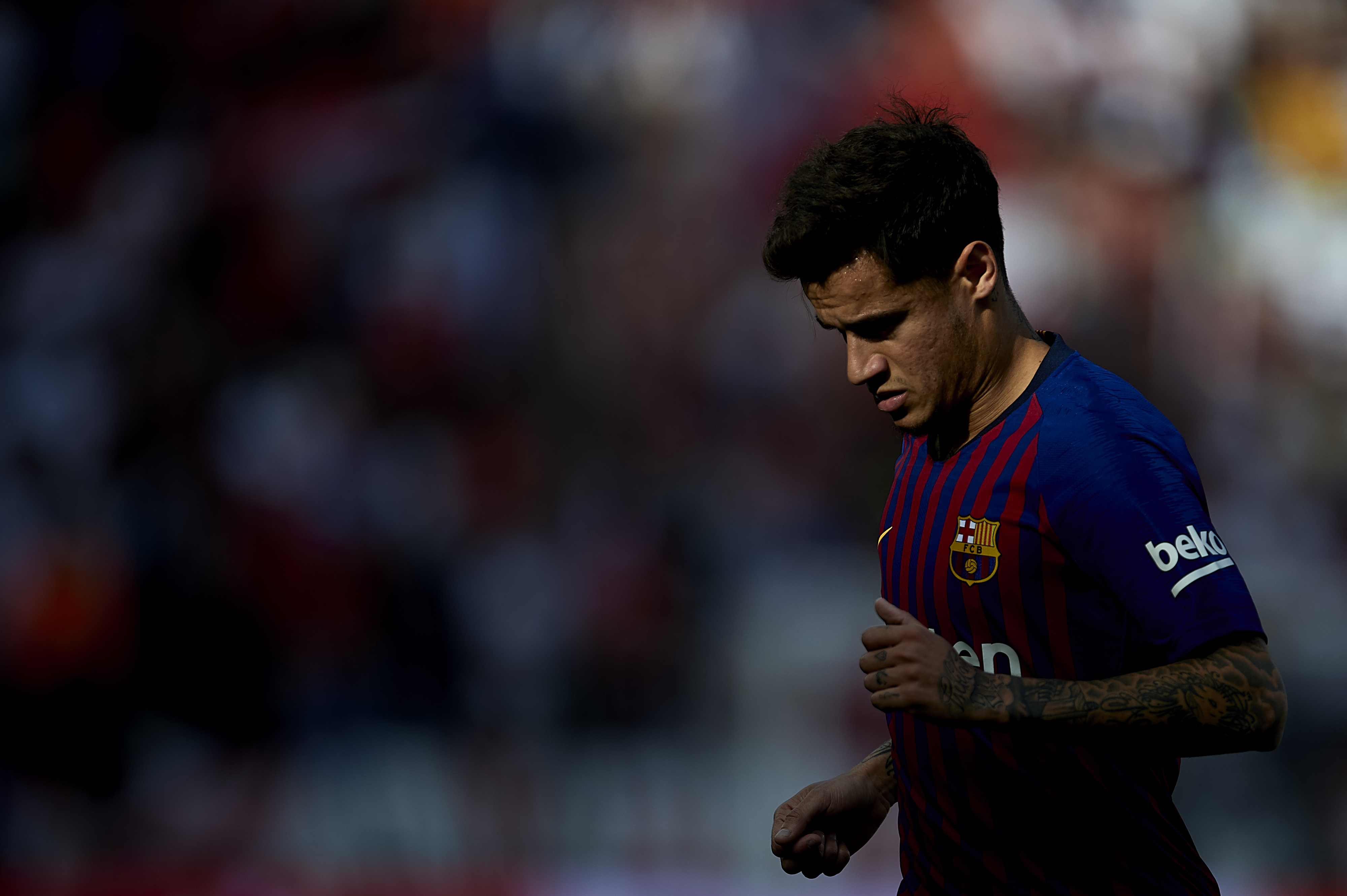 On his way out? (Photo by Aitor Alcalde/Getty Images)