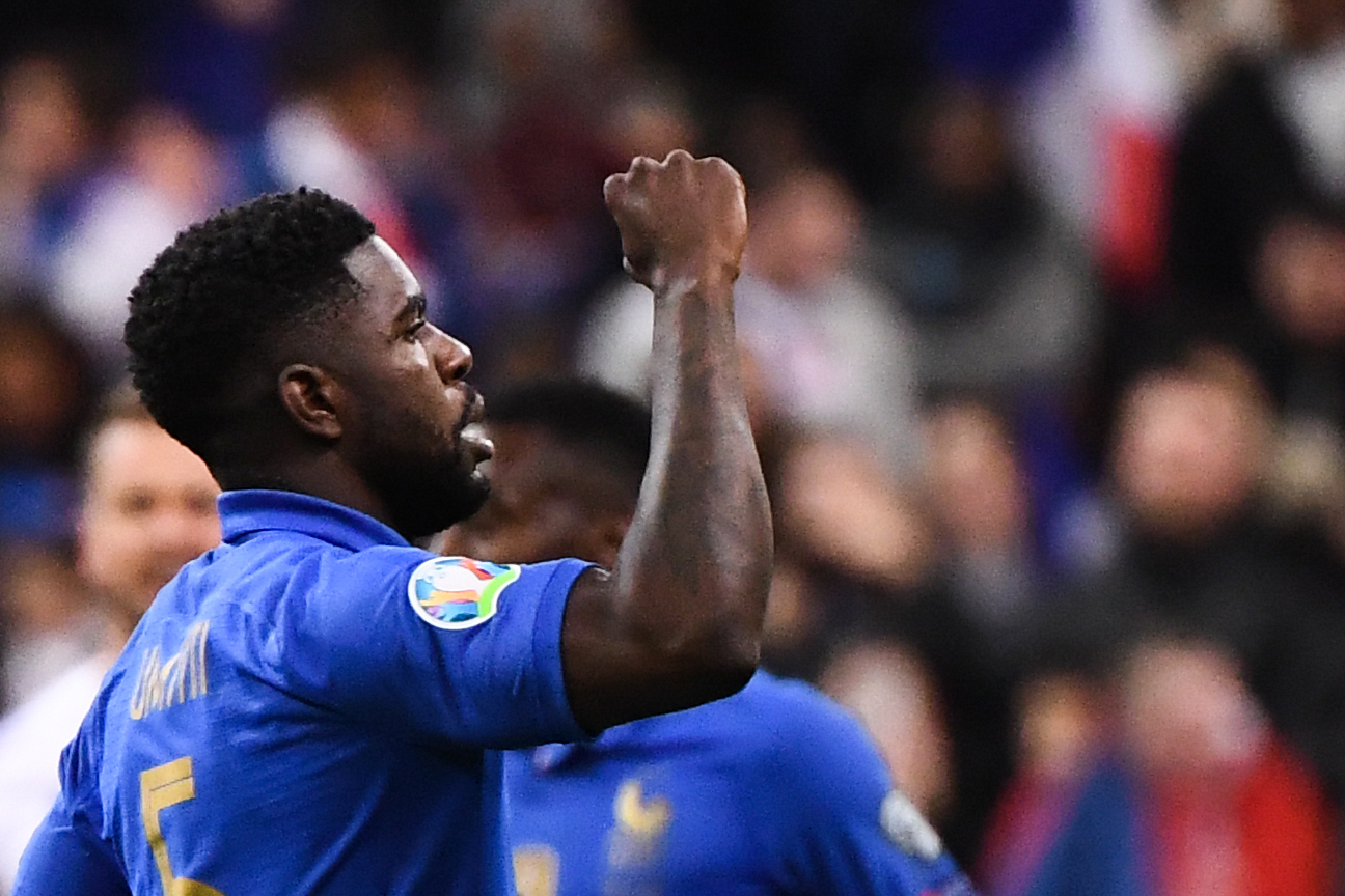 Will Umtiti seal a grand homecoming to Lyon this summer?? (Photo Franck Fife/AFP/Getty Images)