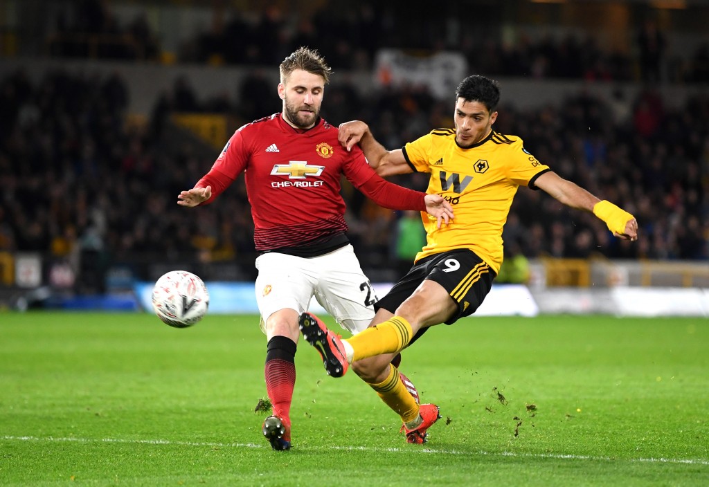 Bar one moment, Shaw gave a good account of himself. (Photo by Michael Regan/Getty Images)
