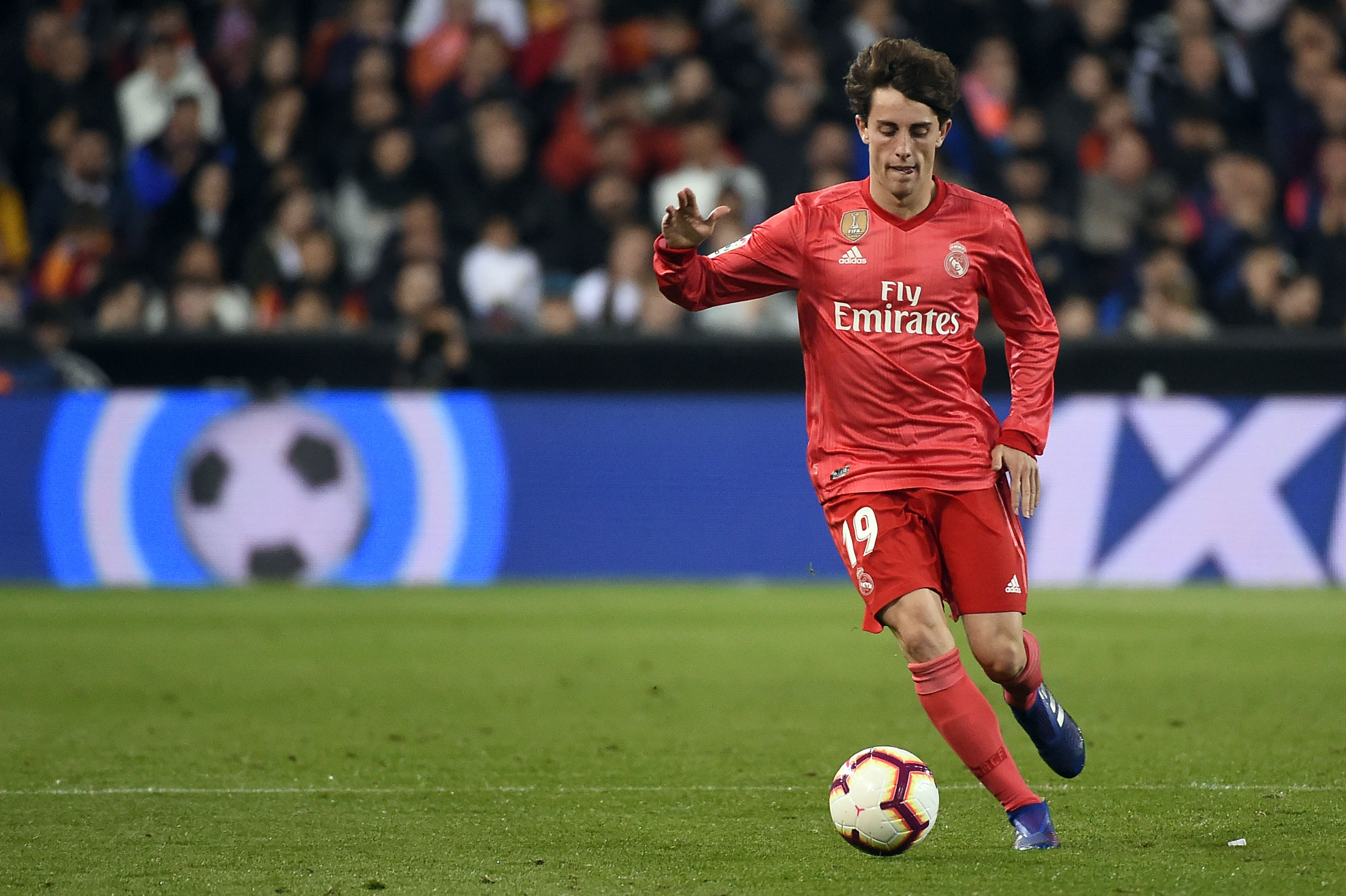 Odriozola was one of the few who could hold their heads up high after the loss to Valencia. (Photo by Jose Jordan/AFP/Getty Images)