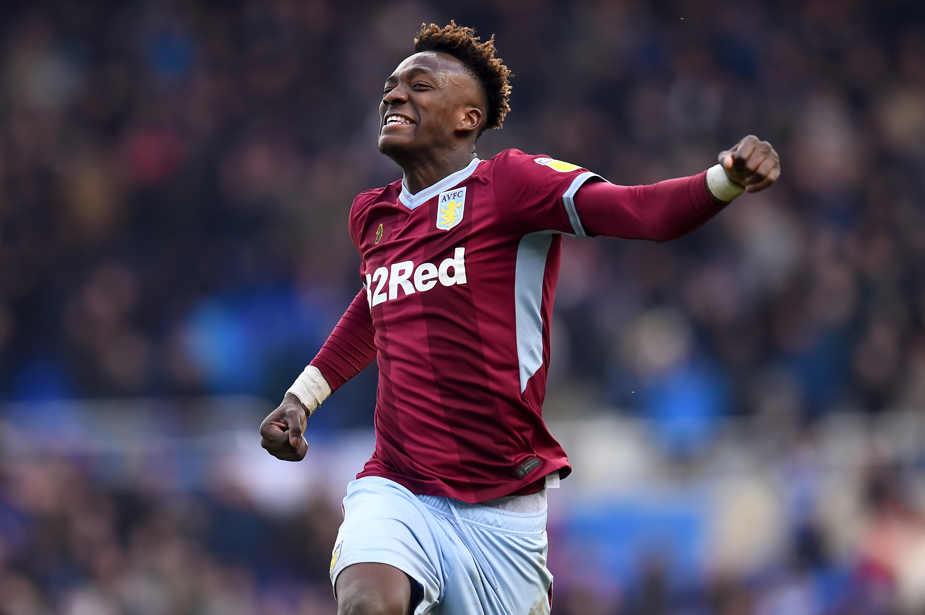 Abraham on his way back to Aston Villa? (Photo by Nathan Stirk/Getty Images)