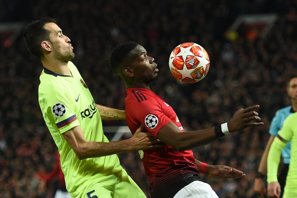 Busquets struggled (Photo by OLI SCARFF/AFP/Getty Images)