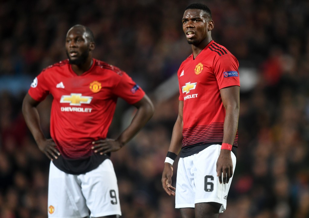 Both Lukaku and Pogba were ineffective (Photo by Michael Regan/Getty Images)