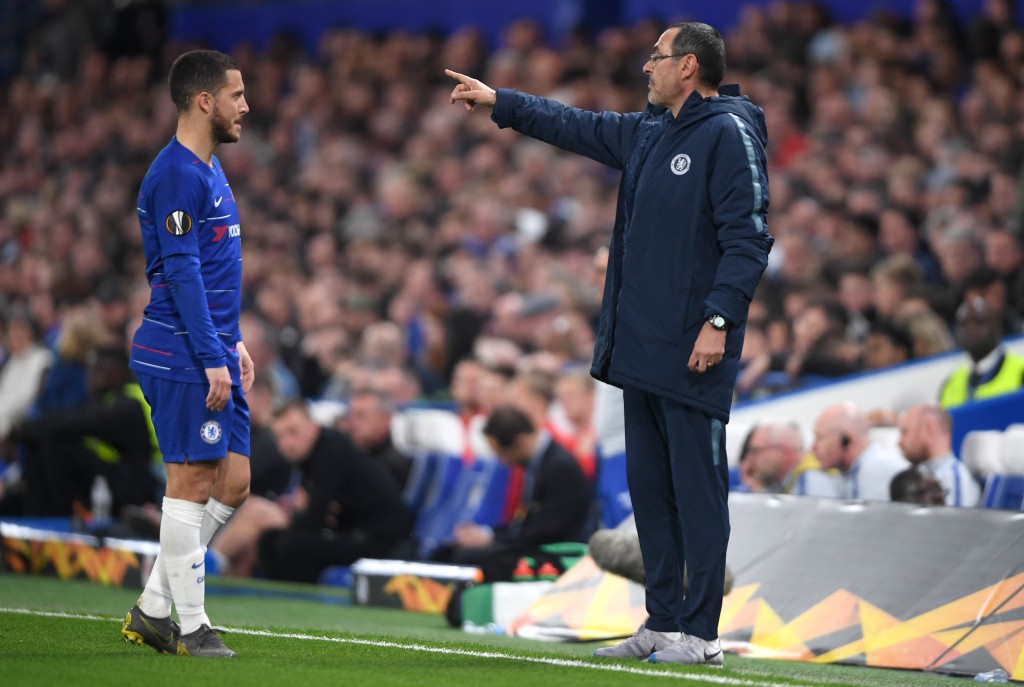 It's that way to Madrid. (Photo by Mike Hewitt/Getty Images)