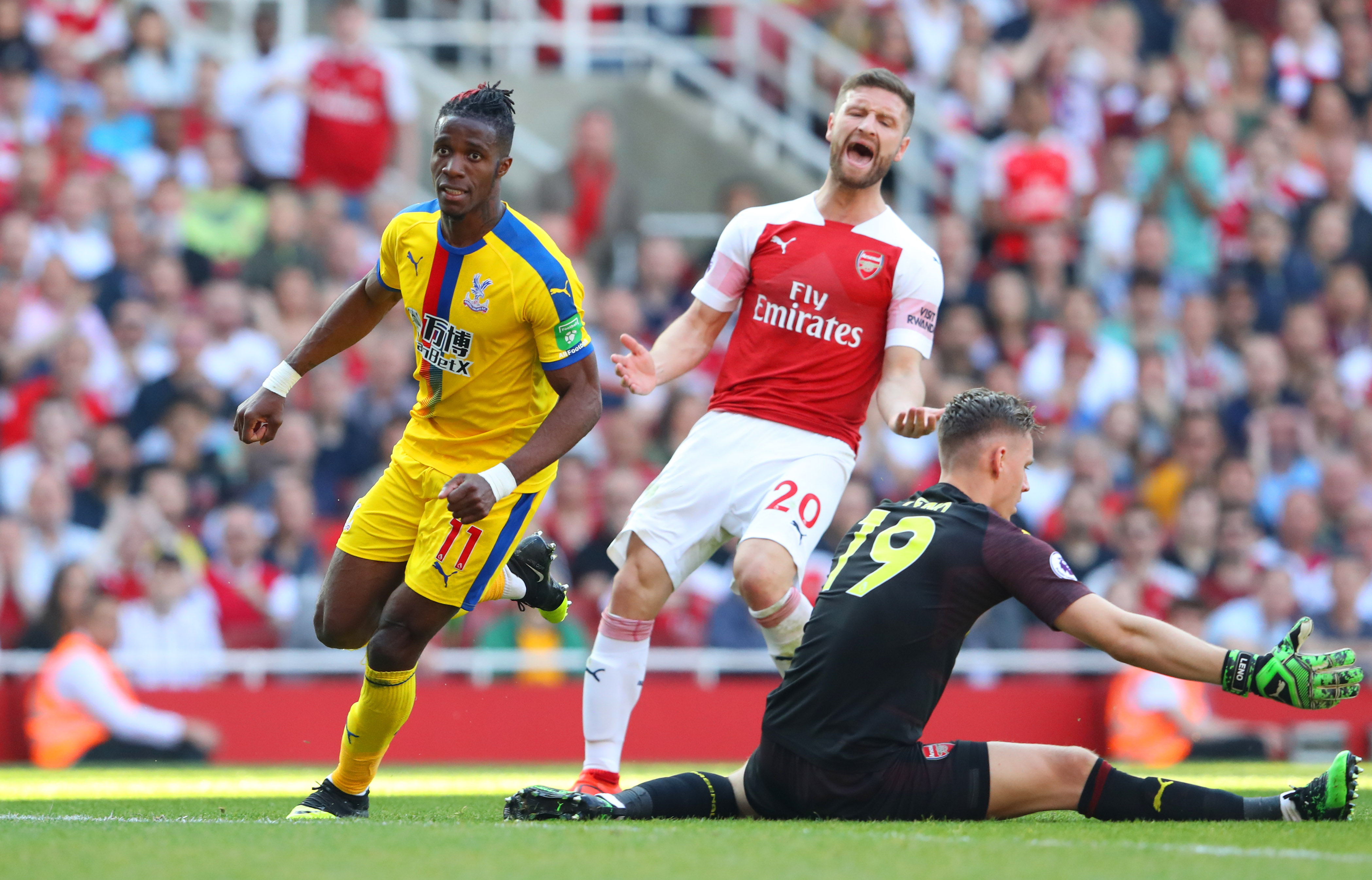At his lowest ebb at Arsenal. (Photo by Warren Little/Getty Images)