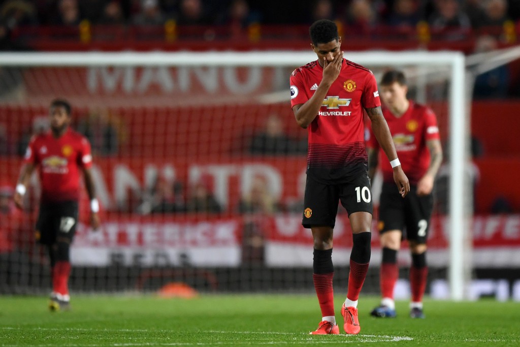 Rashford failed to deliver again. (Photo by Shaun Botterill/Getty Images)