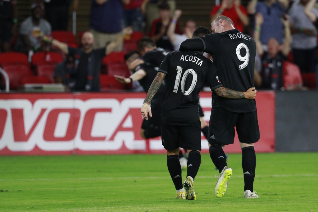A former United star and a future one? (Picture Courtesy - AFP/Getty Images)