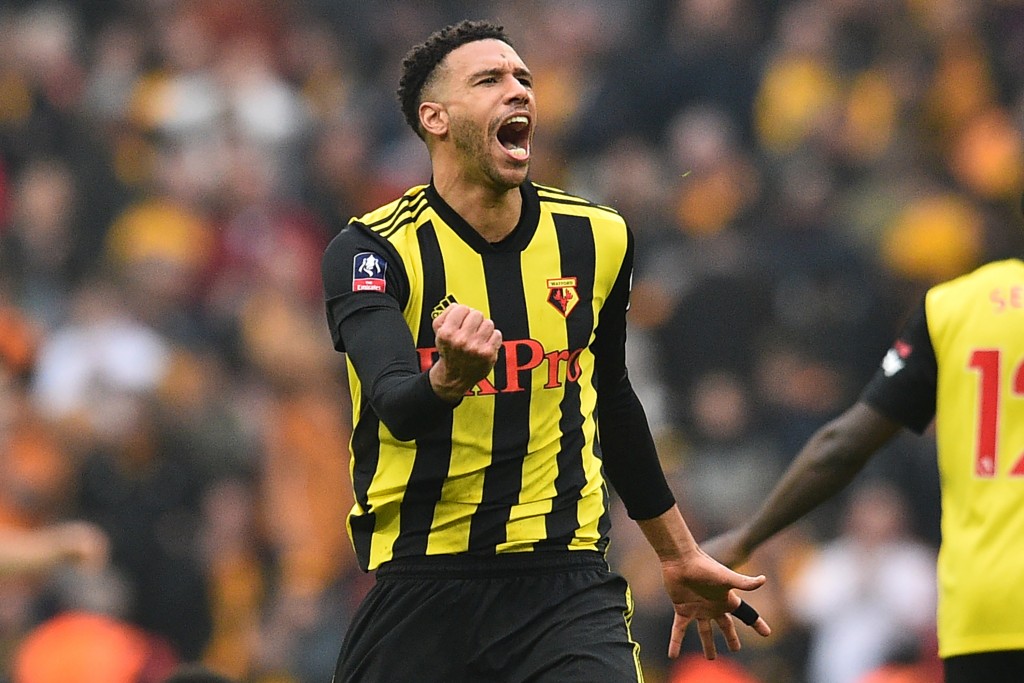Watford's key man in the middle. (Photo by Glyn Kirk/AFP/Getty Images)