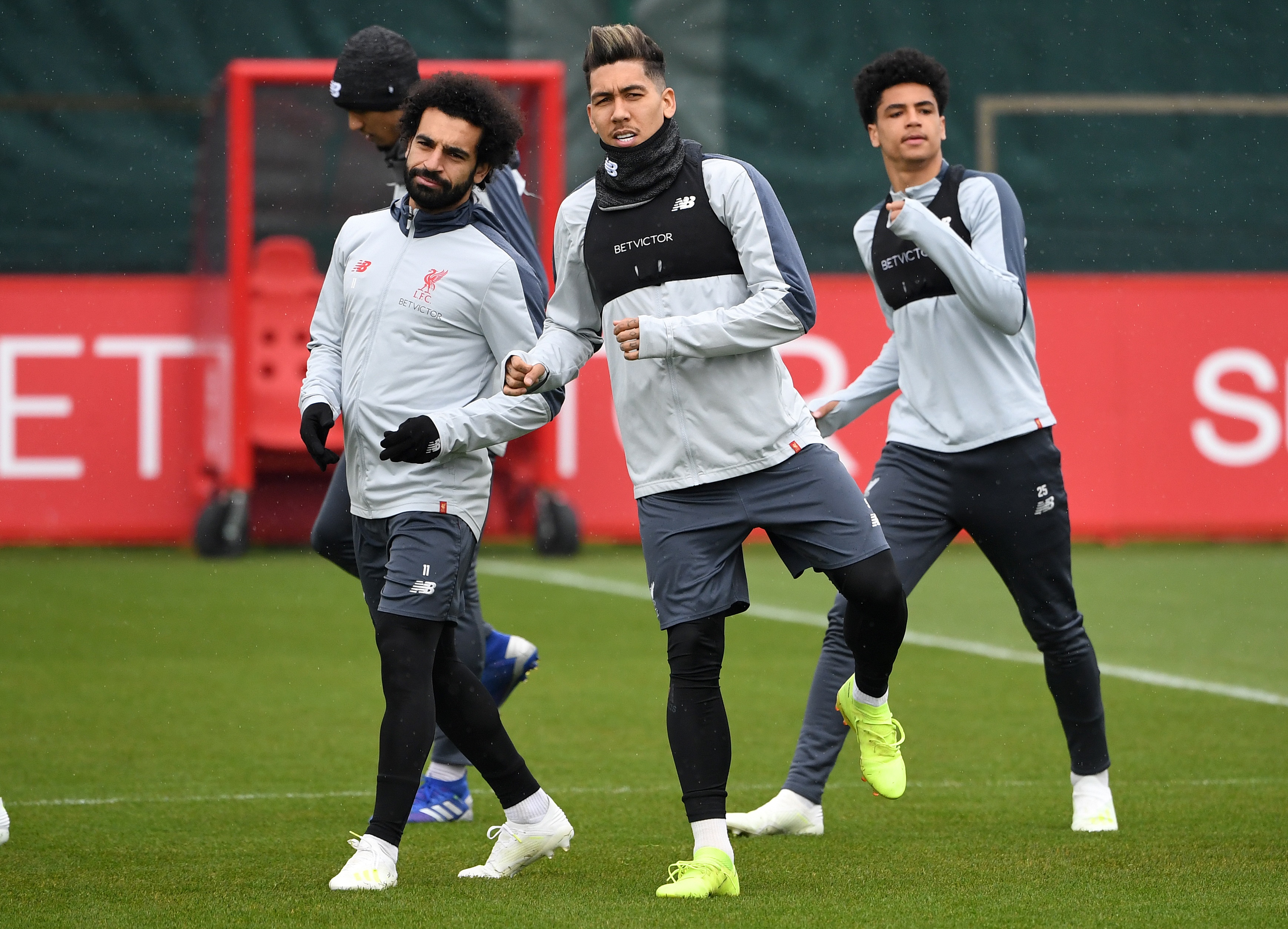 Salah and Firmino are ruled out (Photo credit should read PAUL ELLIS/AFP/Getty Images)