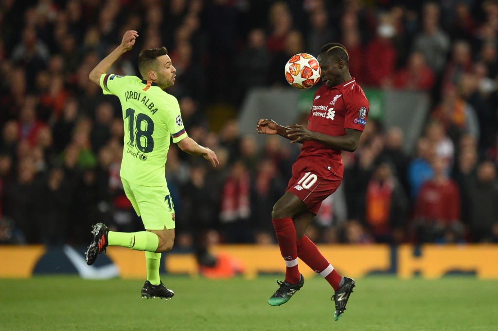 Disastrous outing for Alba (Photo by OLI SCARFF/AFP/Getty Images)