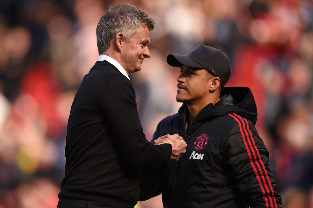 Will Solskjaer sanction Sanchez's transfer? (Photo by Oli Scarff/AFP/Getty Images)