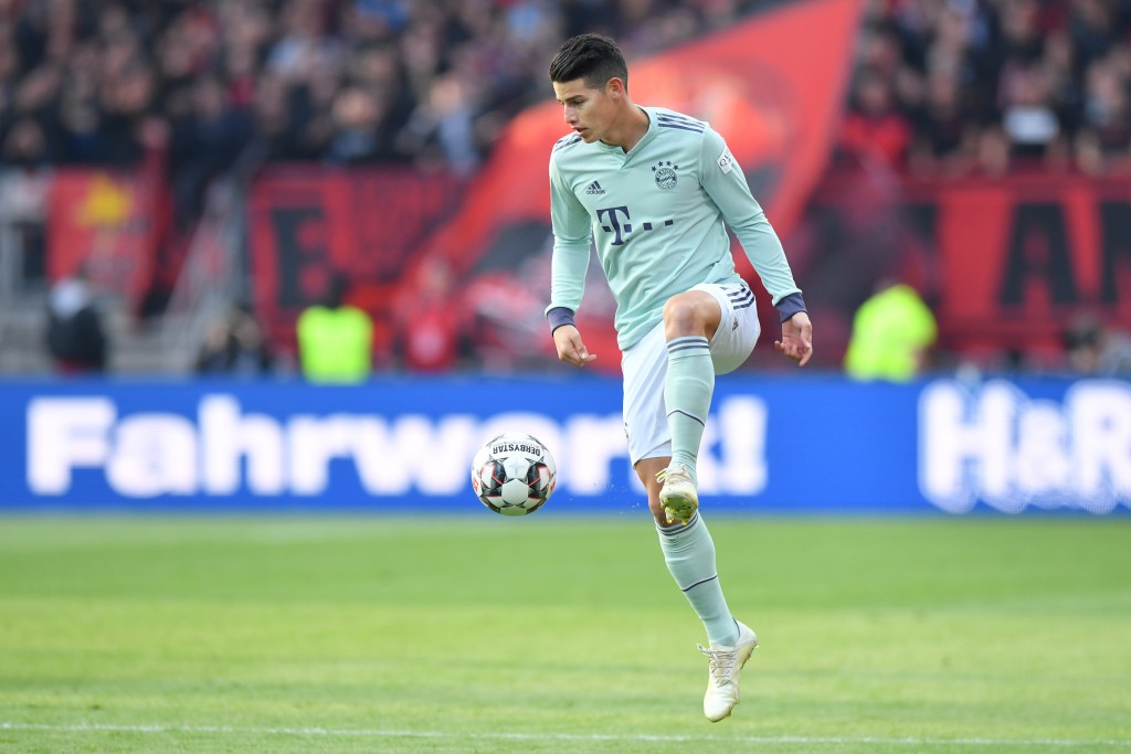 With his time at Bayern Munich coming to an end, what does the future hold for James Rodriguez? (Photo by Sebastian Widmann/Bongarts/Getty Images)