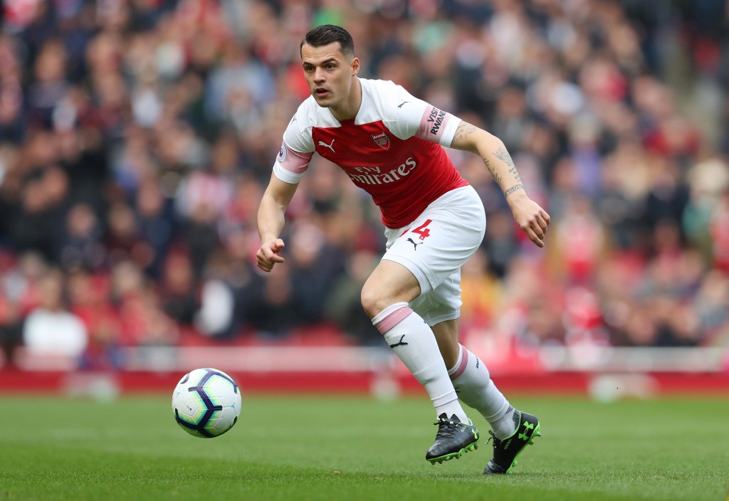Xhaka's form has gone off a cliff. (Photo by Catherine Ivill/Getty Images)