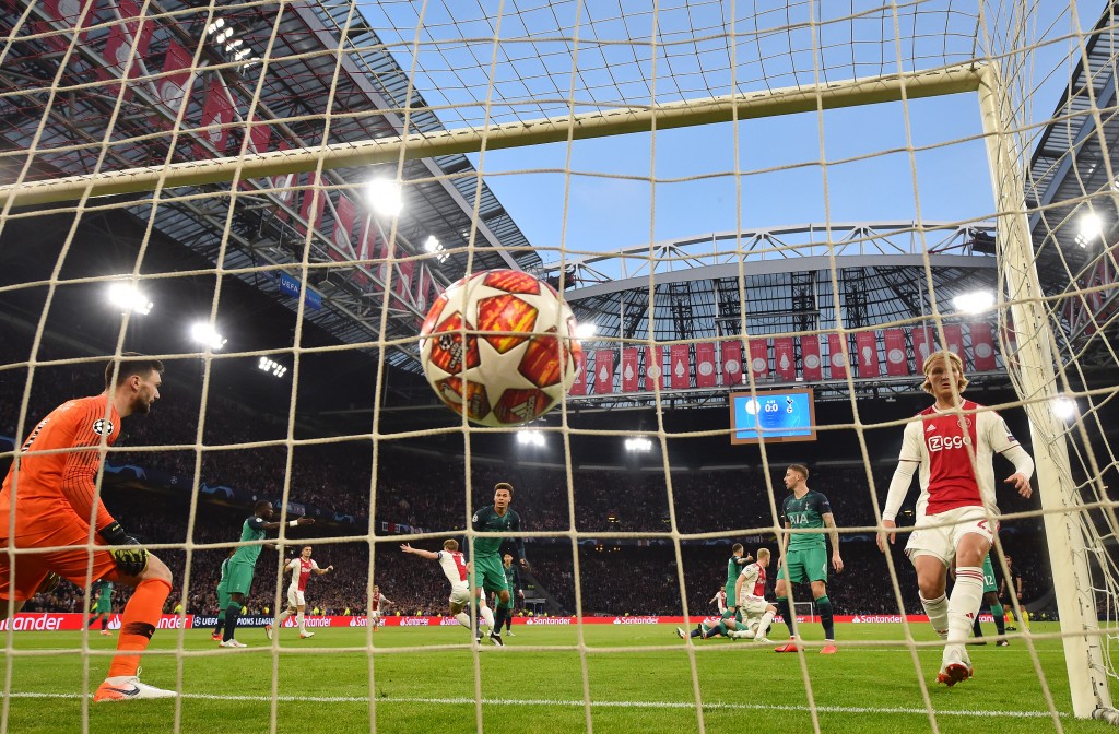 A goal that seemed to ahve done enough for Ajax. (Photo by Dan Mullan/Getty Images )