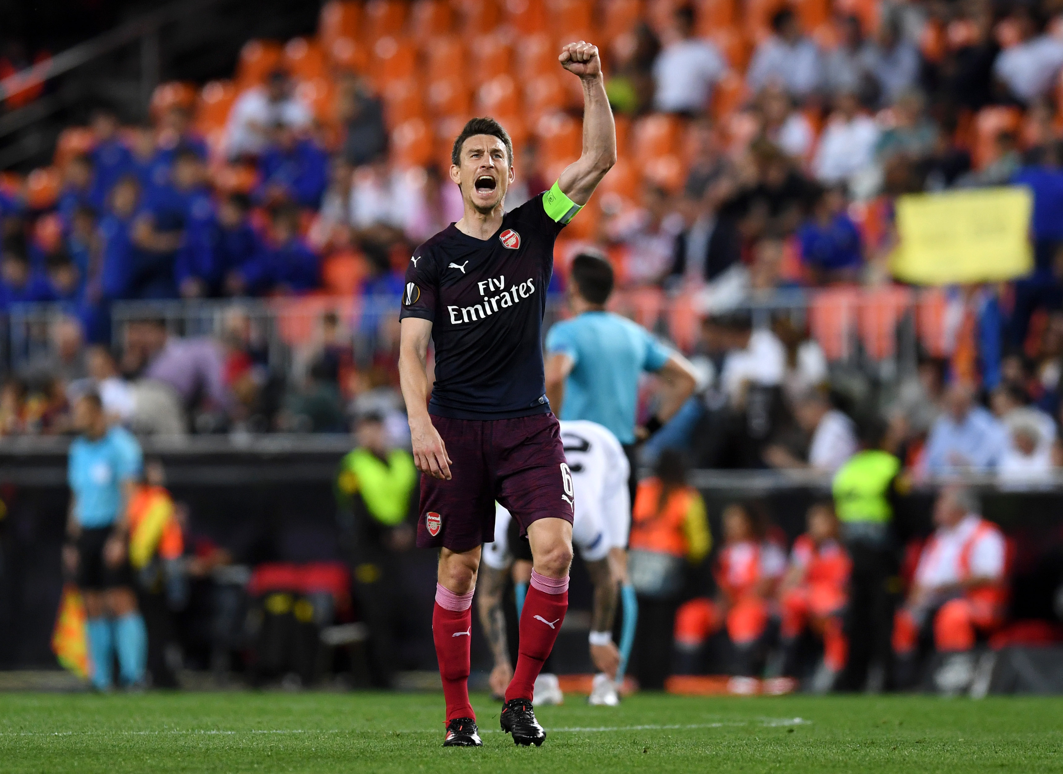 Laurent Koscielny has cemented his place among Arsenal greats. (Photo courtesy: AFP/Getty)