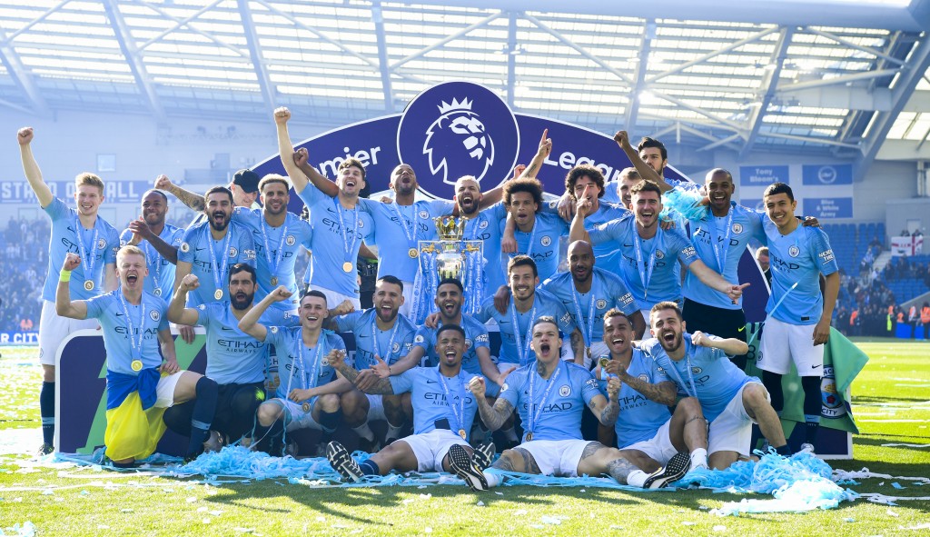 Are Manchester City set to lift another trophy on Saturday? (Photo by Michael Regan/Getty Images)