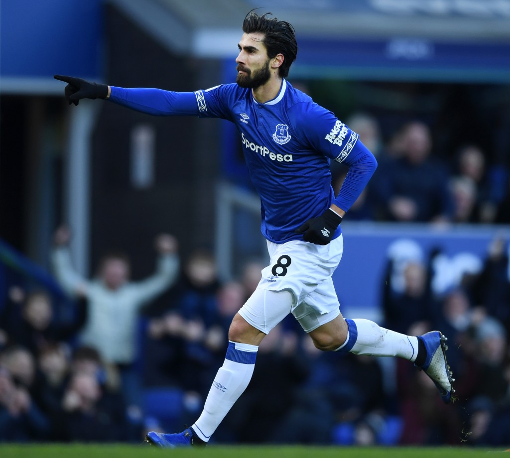 Set to continue in the blue of Everton. (Photo by Gareth Copley/Getty Images)